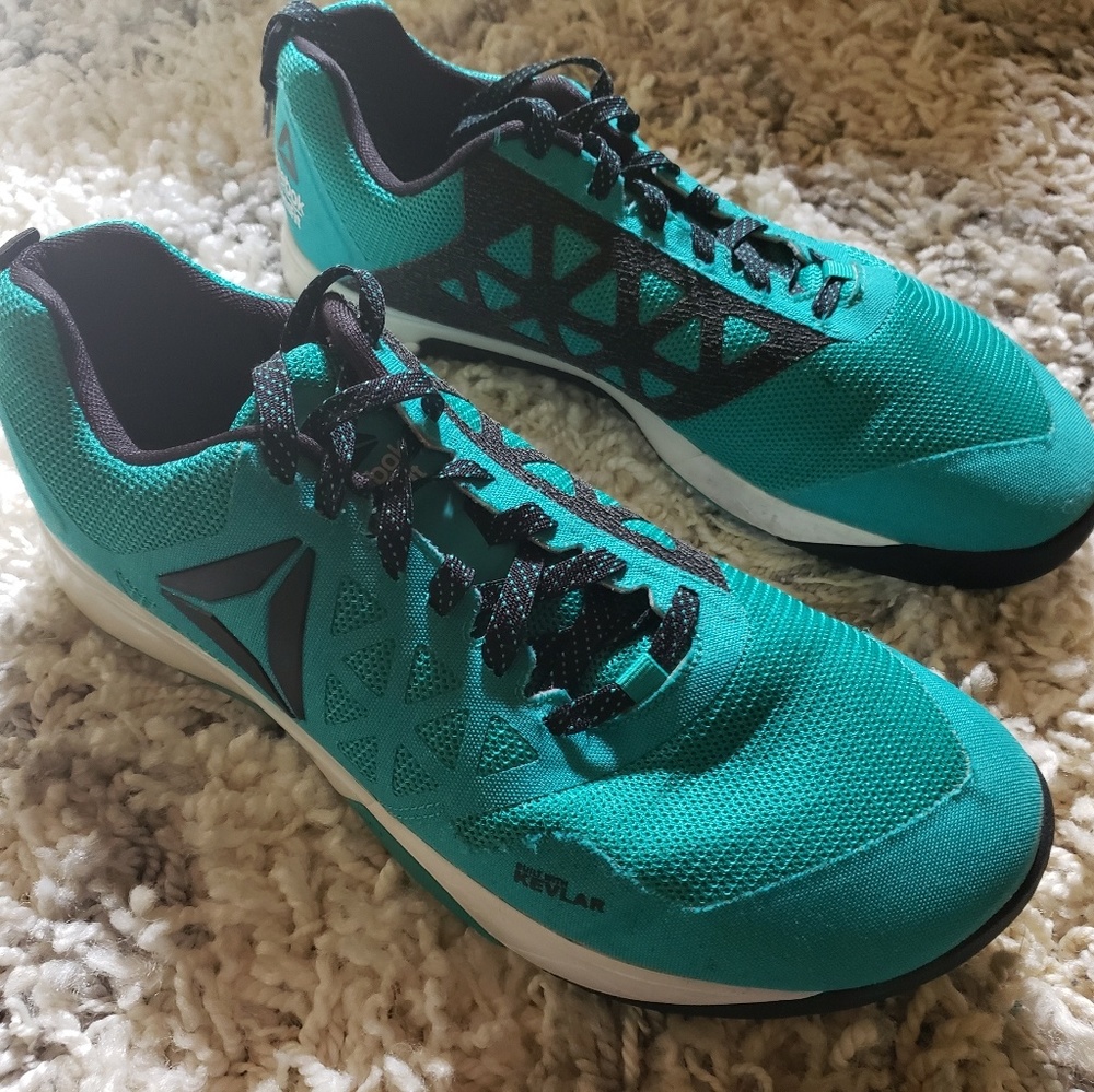 Mens Reebok Kevlar Crossfit Sneakers Sz 12